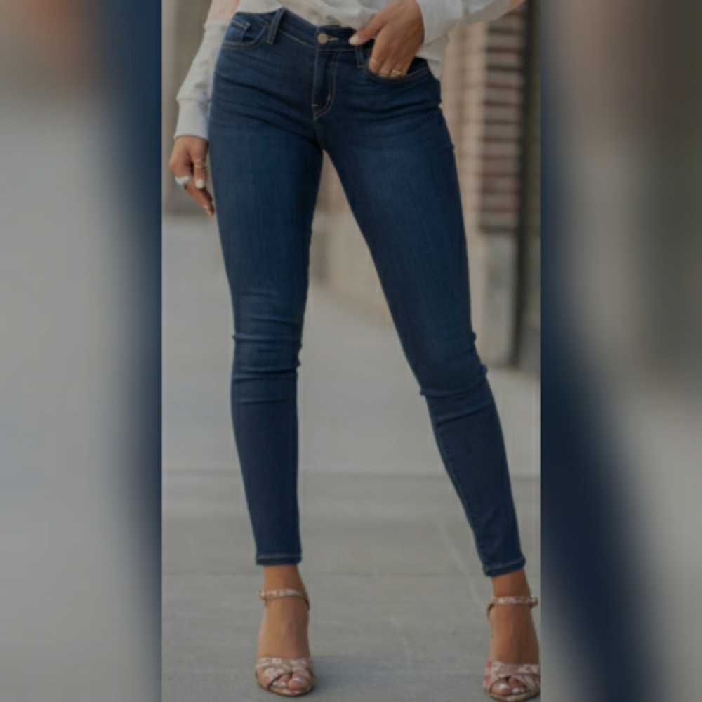 Flying Monkey Mid Rise Skinny Jeans Size 25 Inseam Is 27 Inches Stretch